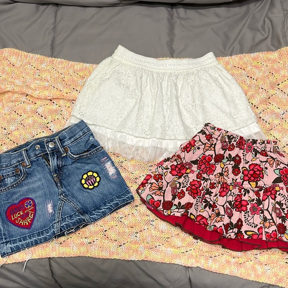 Toddler Girls 3T Skirt Bundle (3 skirts)